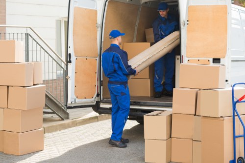 Man and van helping with a local move in Old Malden