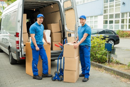 Student move supported by a Man With Van Old Malden service
