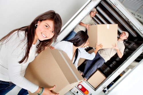 Packing and moving boxes for a residential relocation in Old Malden