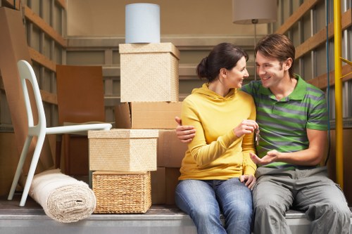 Household furniture removal and loading in Old Malden